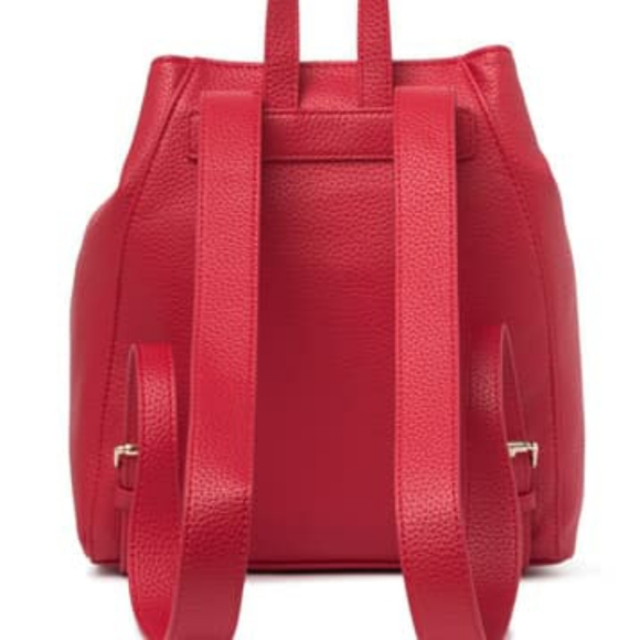 Love Moschino Pebble Red Drawstring Backpack main image 5